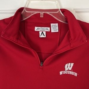 Antigua Wisconsin Badgers ladies pullover